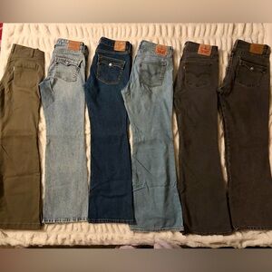 Women’s Flare Jeans & Pants Bundle | Levi’s | Size 28 | Like New